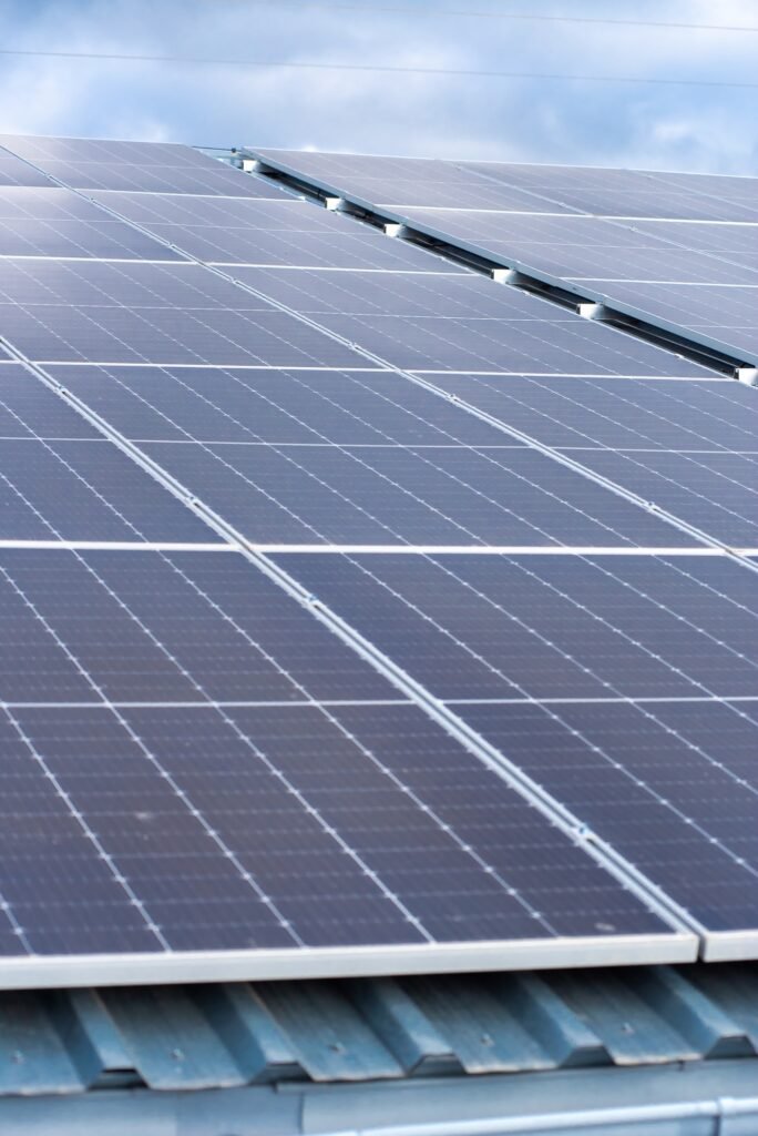 Solar panel. Green energy electricity